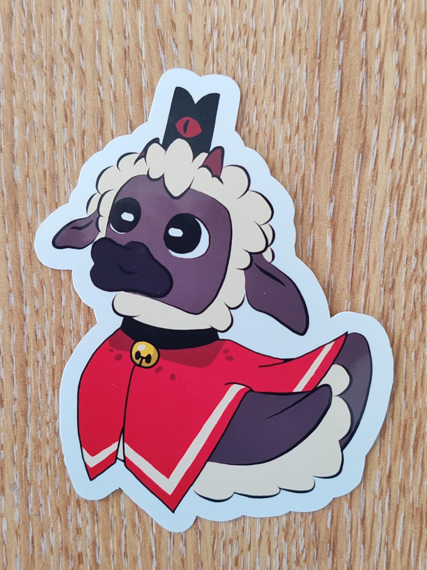 Lamb Duck Sticker | Gamer Inspired | die cut stickers, hand drawn,