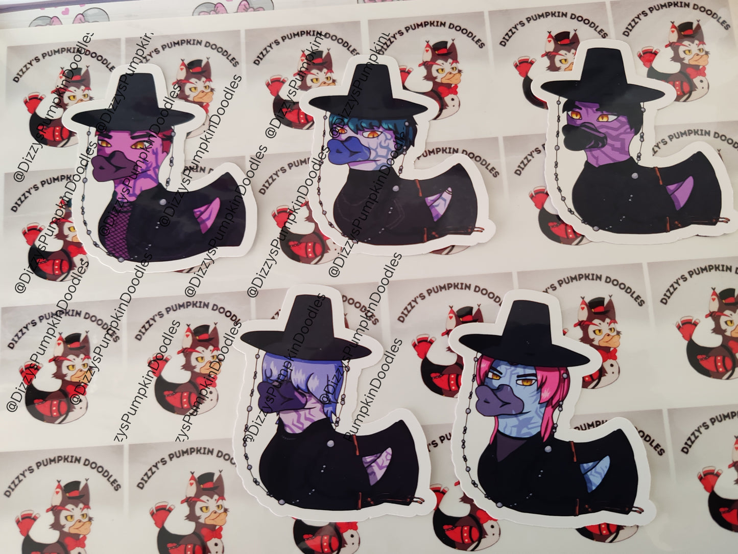 Kpop characters individually or in groups | Kpop inspired | die cut stickers, hand drawn