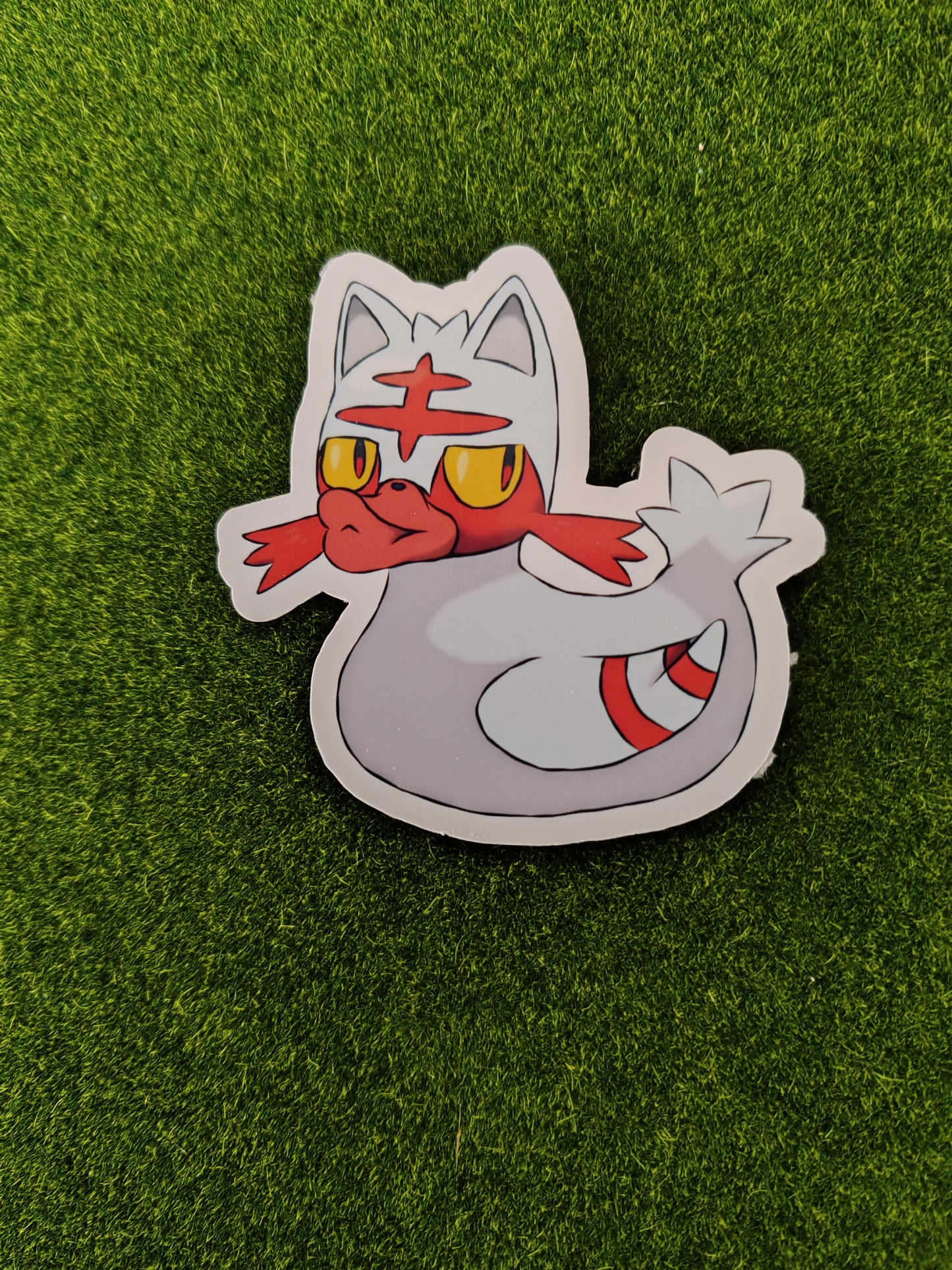 P Litten Duck sticker | game inspired | die cut stickers, hand drawn,