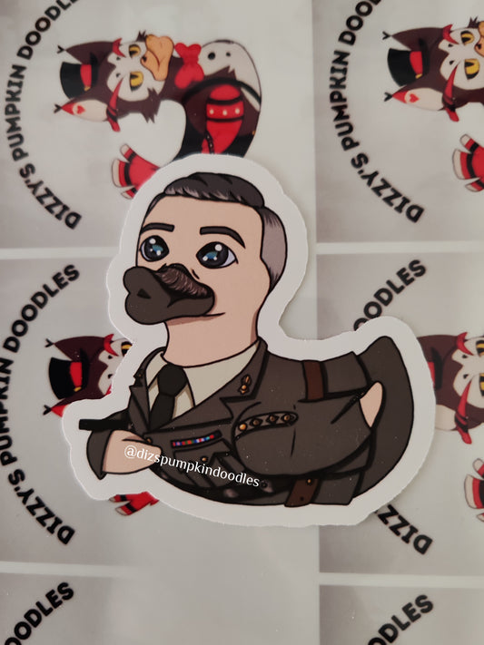 Ghost Ducks Sticker | Ghosts Inspired | die cut stickers, hand drawn,