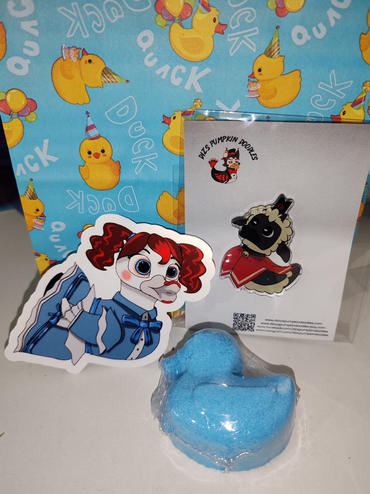 Diz's Mystery Bags - Stickers, Magnets, Keyrings, Bath Bombs and more