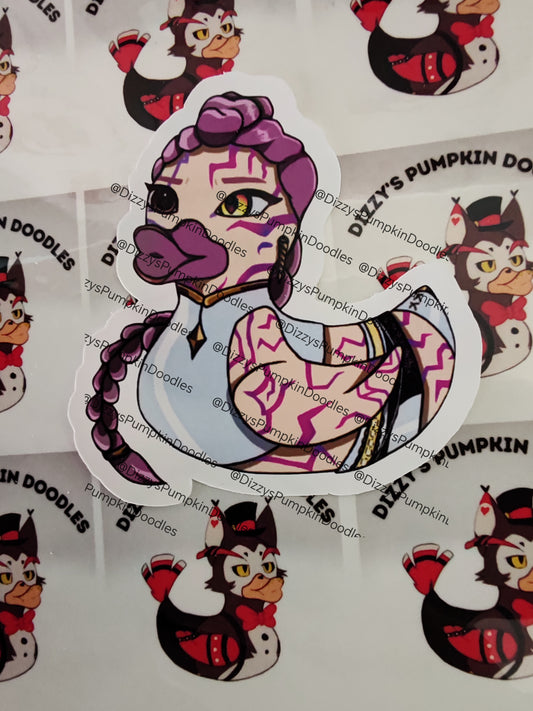Kpop characters individually or in groups | Kpop inspired | die cut stickers, hand drawn