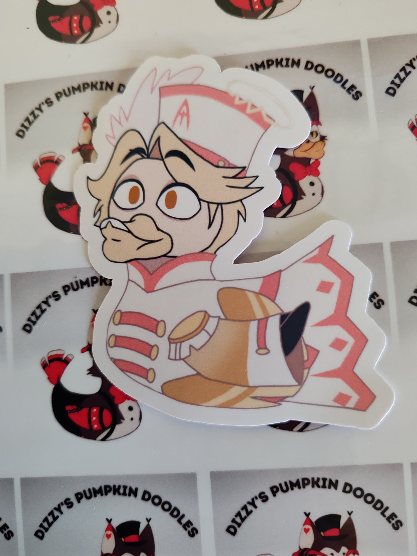 Haz Duck Stickers | die cut stickers, hand drawn,