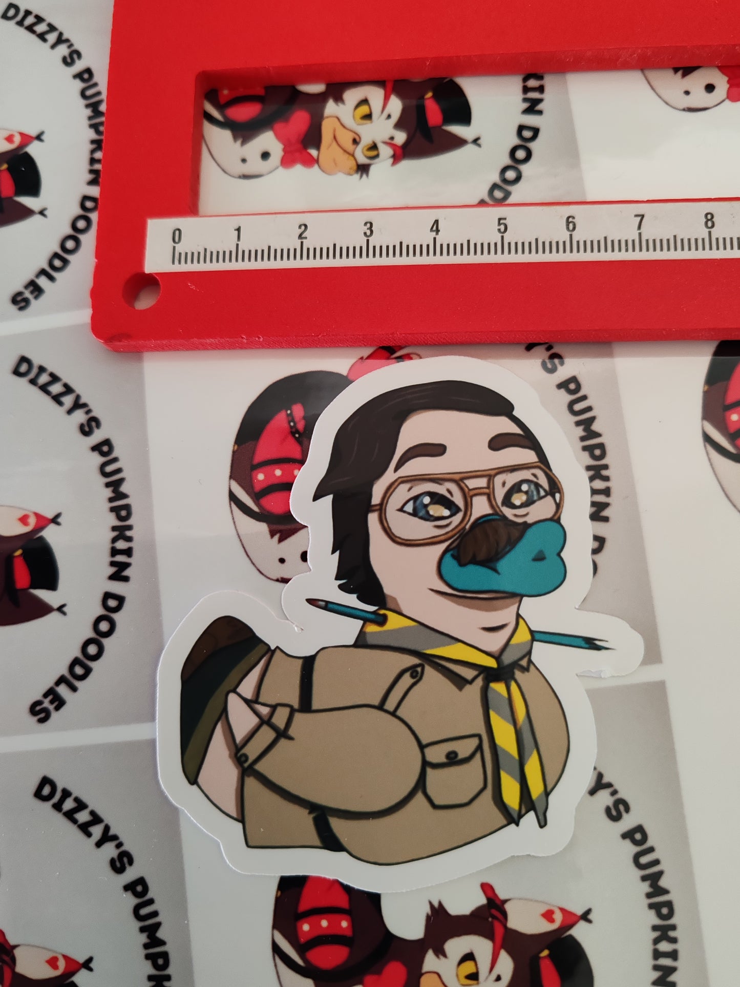 Ghost Ducks Sticker | Ghosts Inspired | die cut stickers, hand drawn,