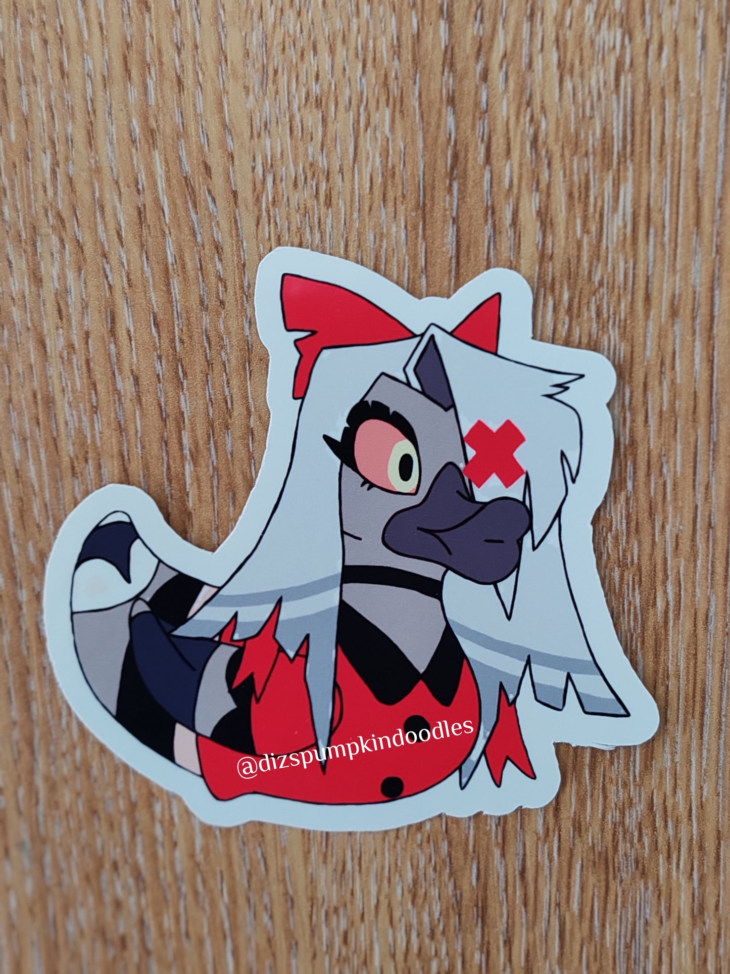 Haz Duck Stickers | die cut stickers, hand drawn,