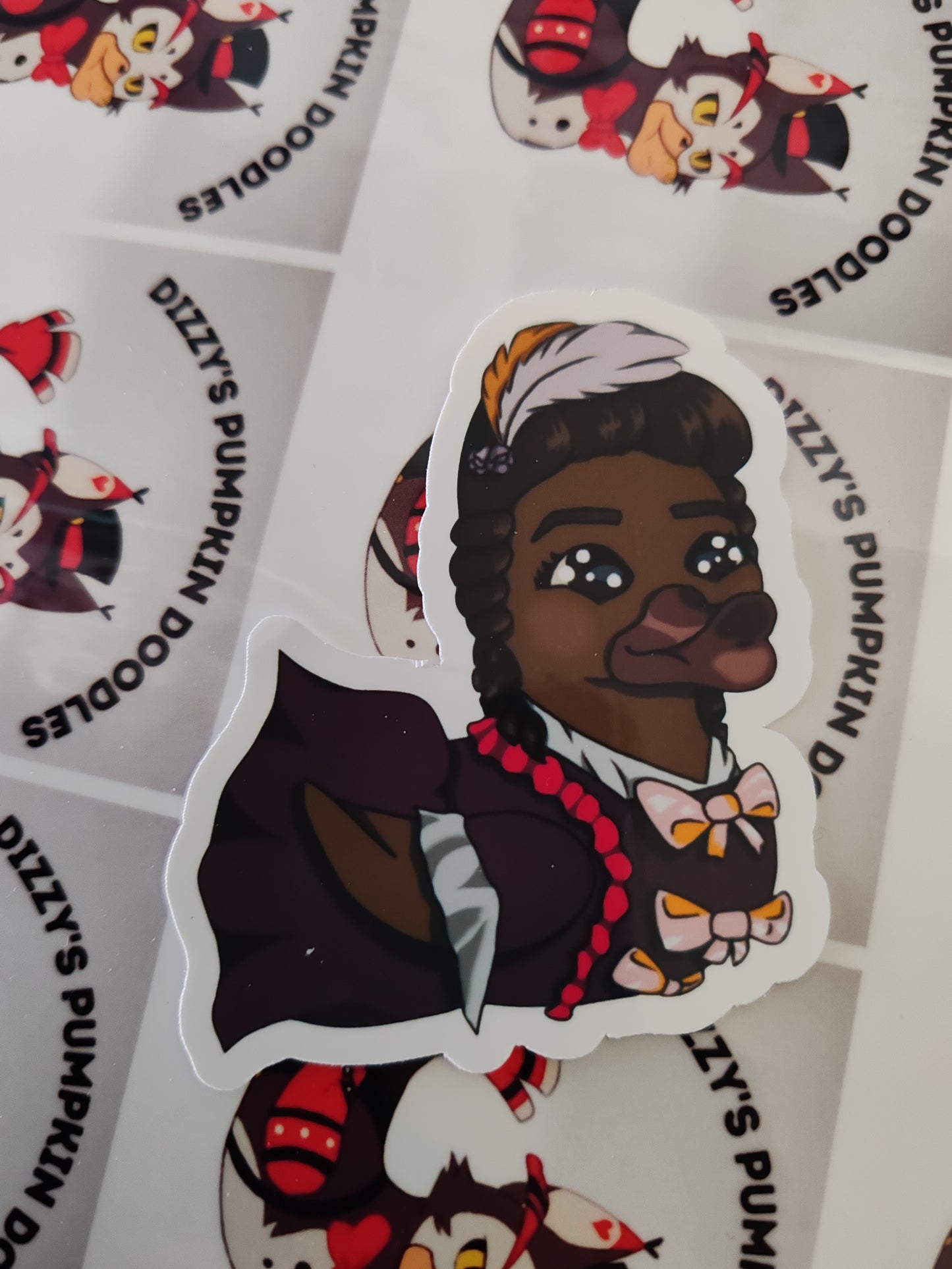 Ghost Ducks Sticker | Ghosts Inspired | die cut stickers, hand drawn,