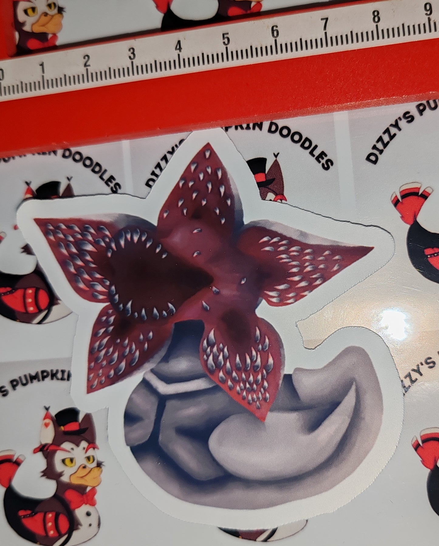 ST Duck Stickers| things that are stranger | die cut stickers, hand drawn,