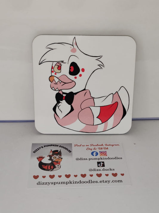 HH Angel Dust the Duck | TV | coaster, hand drawn,