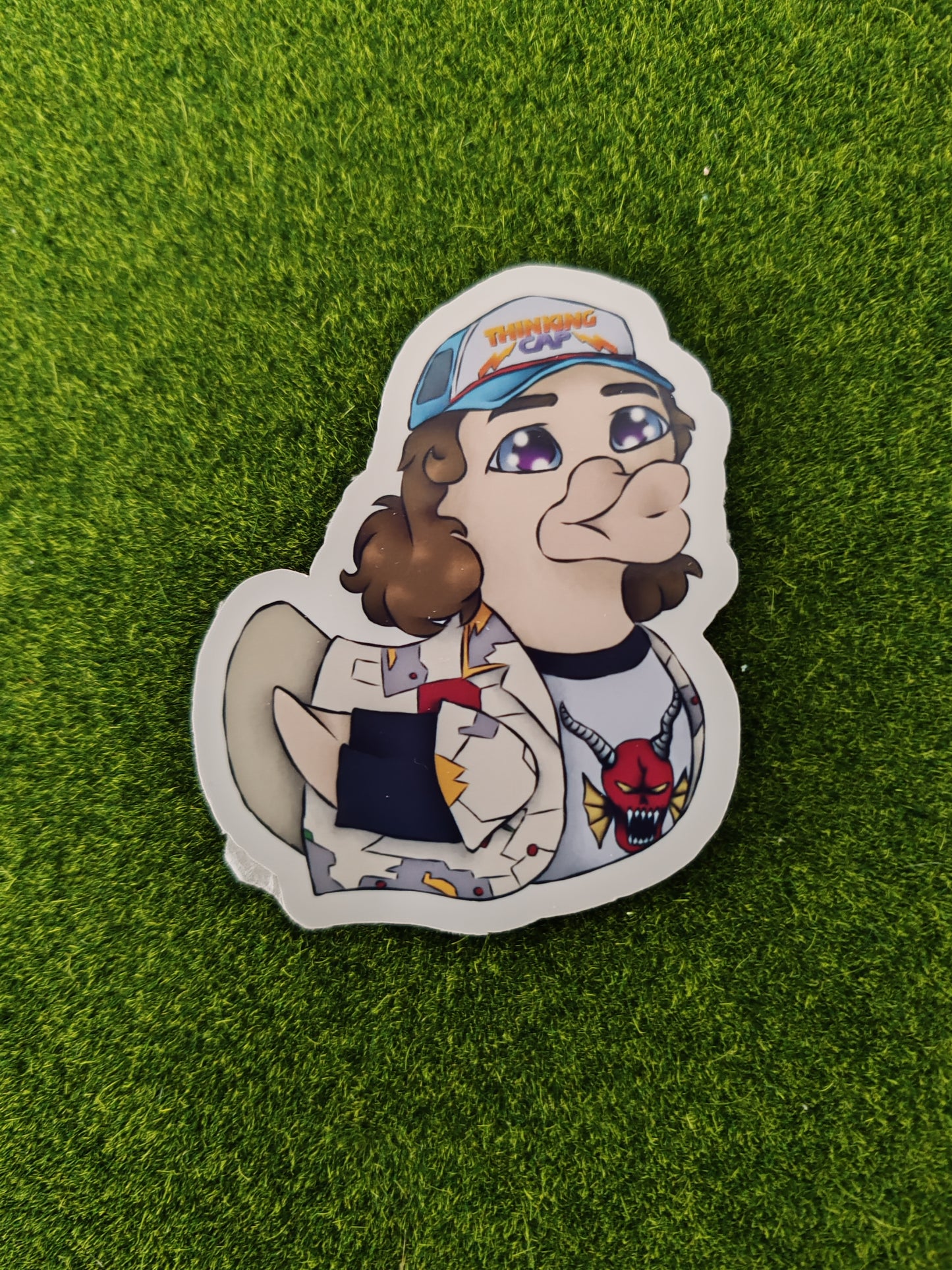 ST Duck Stickers| things that are stranger | die cut stickers, hand drawn,
