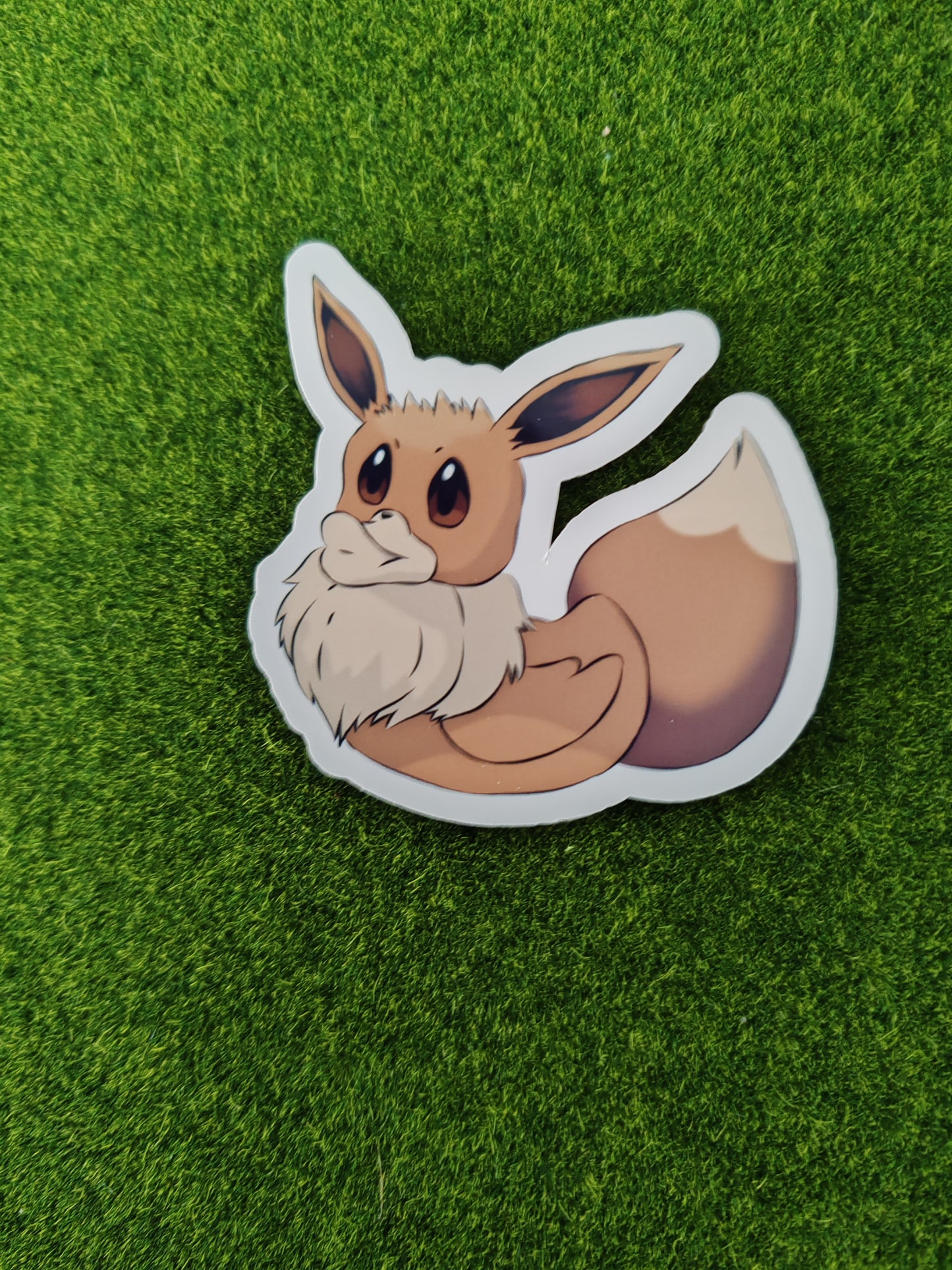 P Eevee Duck sticker | game inspired | die cut stickers, hand drawn,