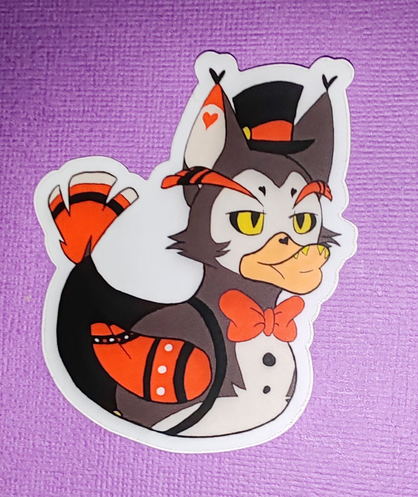 Haz Duck Stickers | die cut stickers, hand drawn,