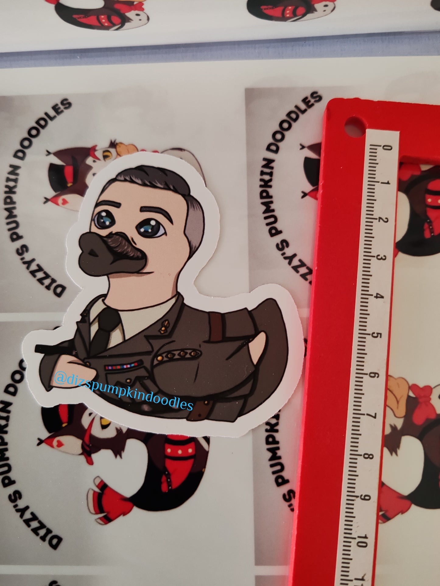 Ghost Ducks Sticker | Ghosts Inspired | die cut stickers, hand drawn,